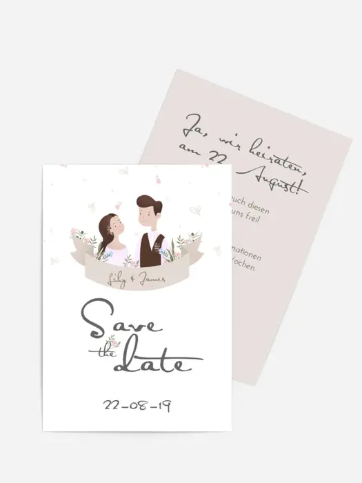 Save the Date Pastorale Save the Date Pastorale