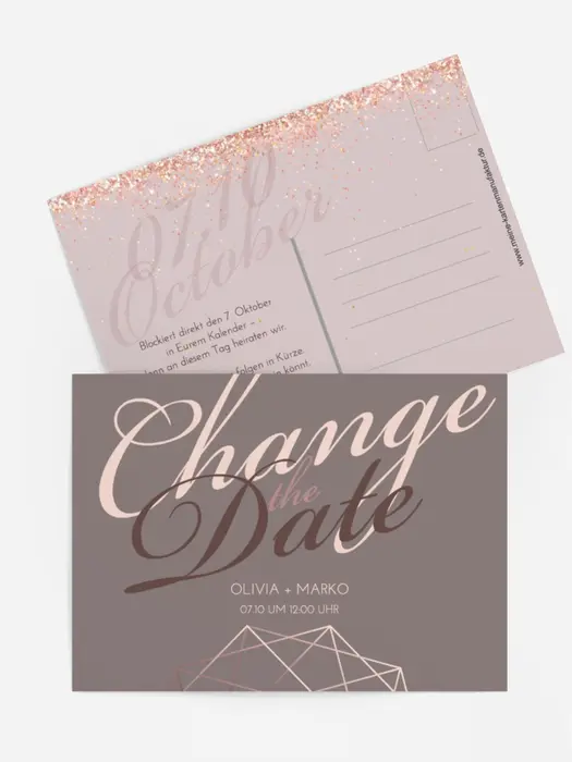 Change the Date Geometrie in Gold Change the Date Geometrie in Gold