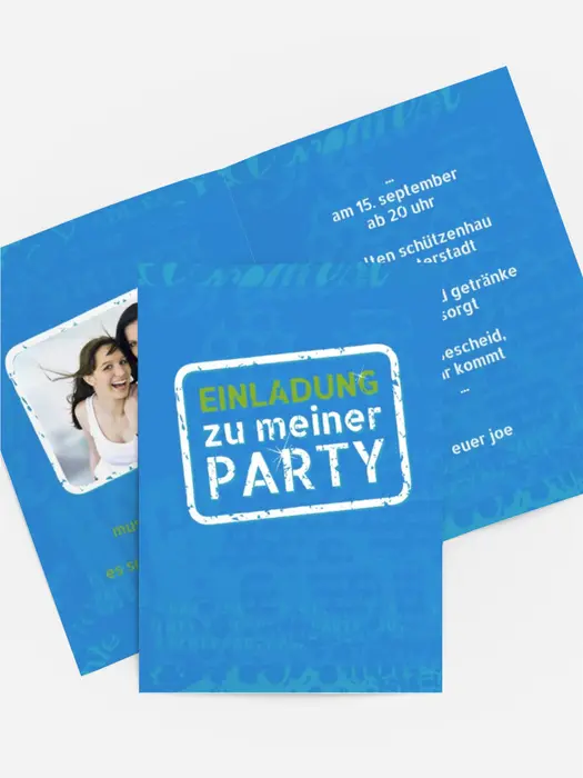 Einladungskarte Geburtstag Party Foto Einladungskarte Geburtstag Party Foto
