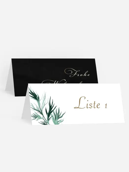 Tischkarte Weihnachten Laßt uns feiern! Tischkarte Weihnachten Laßt uns feiern!