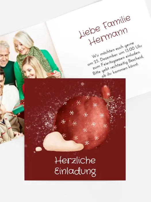 Fotoeinladung Weihnachten Mich mit Geschenken Fotoeinladung Weihnachten Mich mit Geschenken