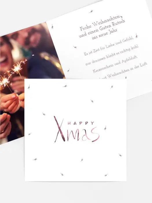 Foto Weihnachtsgrußkarte Foto Weihnachtsgrußkarte