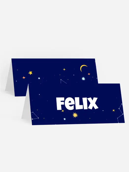 Tischkarte Geburtstag  Astronaut
