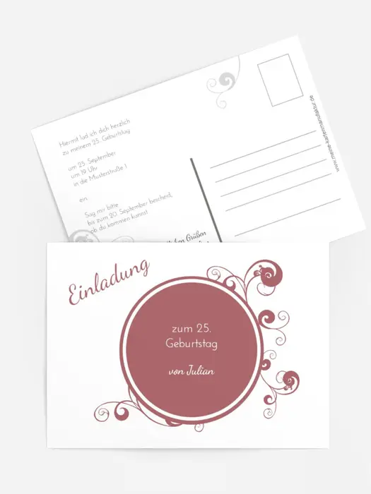 Einladung zum Geburtstag squiggle chubby Einladung zum Geburtstag squiggle chubby