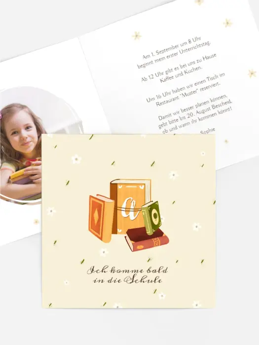Einladungskarte Einschulung Nachschlagewerk Einladungskarte Einschulung Nachschlagewerk