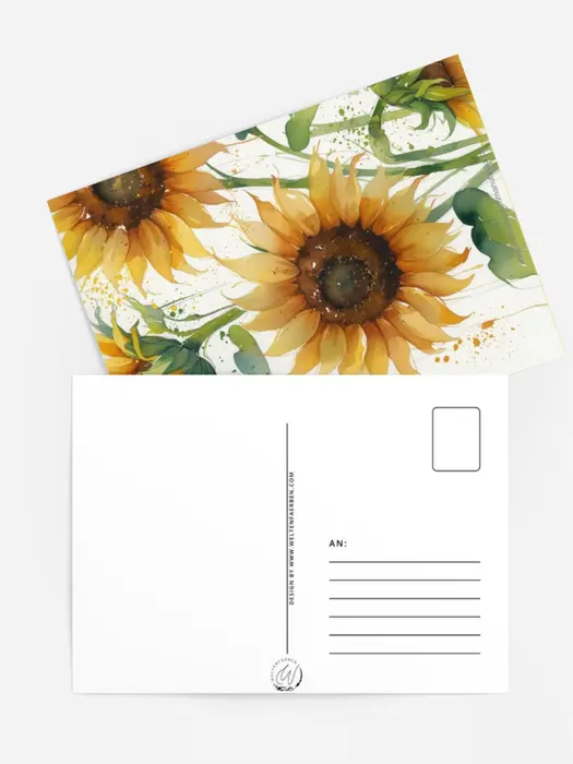 Sonnenblumen ohne Lettering