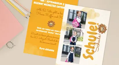 Category background image for Einladungskarten Einschulung