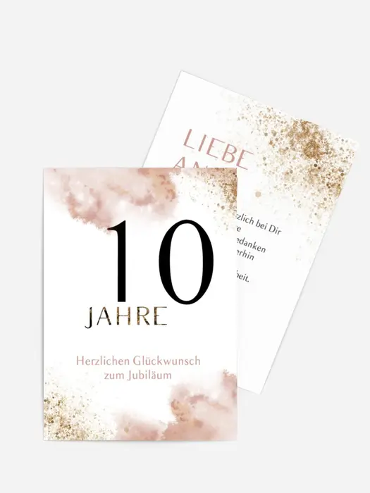 Jubiläumskarten Beiger Nebel Jubiläumskarten Beiger Nebel