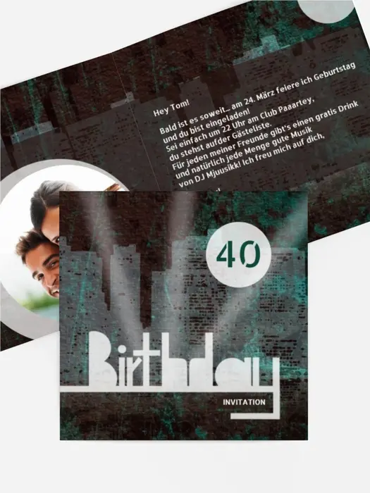 Einladung zum Geburtstag City Lights Foto 40 Einladung zum Geburtstag City Lights Foto 40