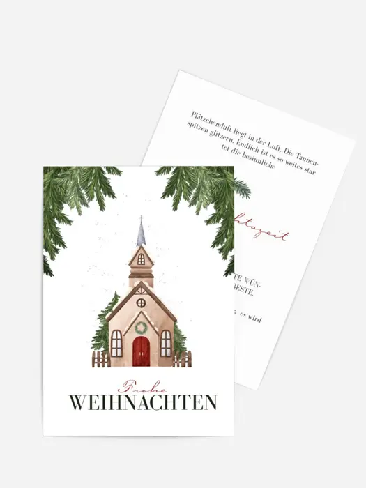 Grußkarte Weihnachten Weihnachtsstimmung Grußkarte Weihnachten Weihnachtsstimmung