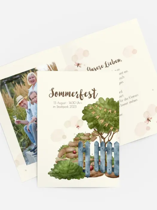 Sommerfest Einladung Sommerspaziergang Sommerfest Einladung Sommerspaziergang