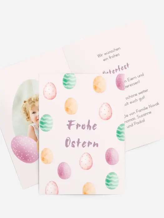 ostern bunte Eier