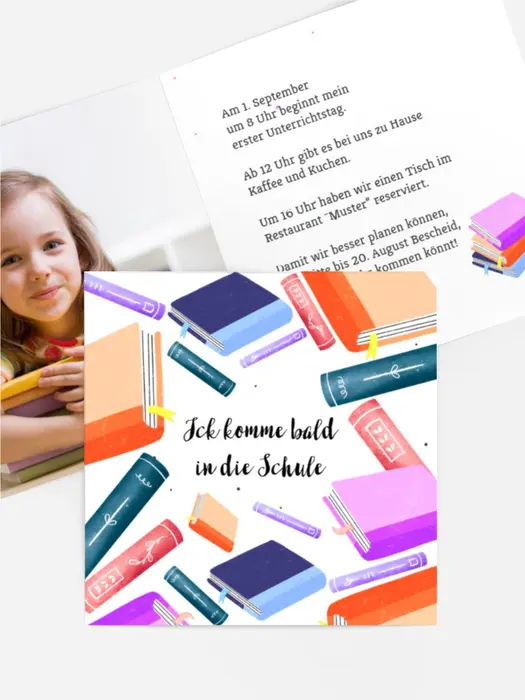 Einladungskarte Einschulung Card33MT Einladungskarte Einschulung Card33MT