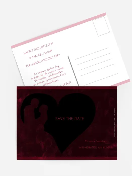 Save The Date Hochzeit Liebespärchen Save The Date Hochzeit Liebespärchen