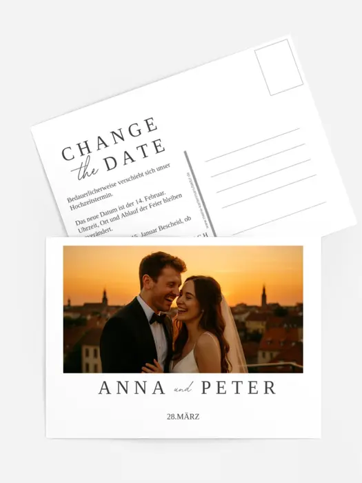 Change the Date Sonnenuntergangskaskade Change the Date Sonnenuntergangskaskade