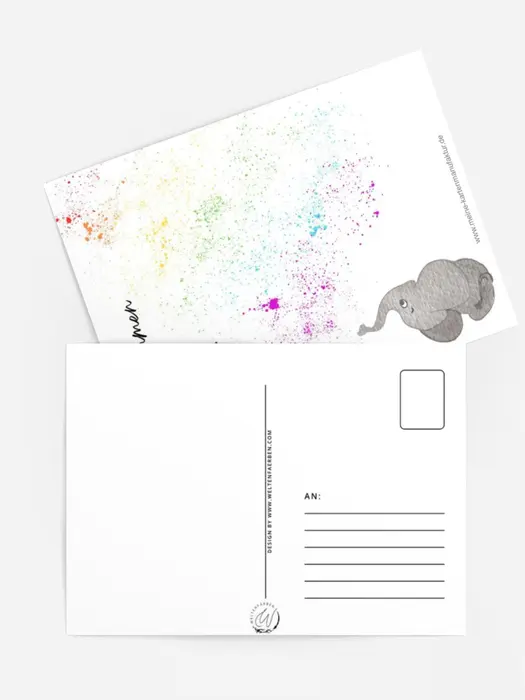 Willkommens- Elefant