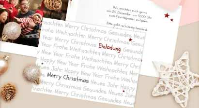 Category background image for Einladungskarten Weihnachten