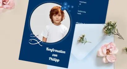 Category background image for Einladungskarten Konfirmation