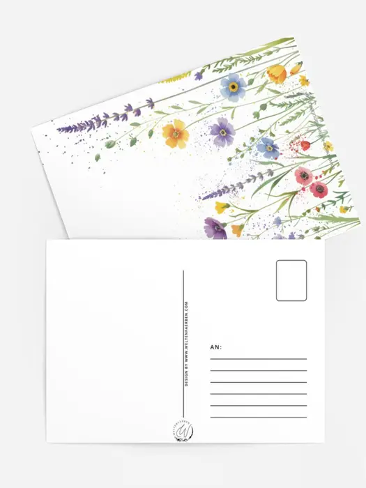 Wildblumenwiese ohne Lettering