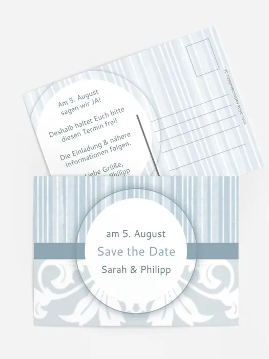 Save the Date Streifenzauber Save the Date Streifenzauber