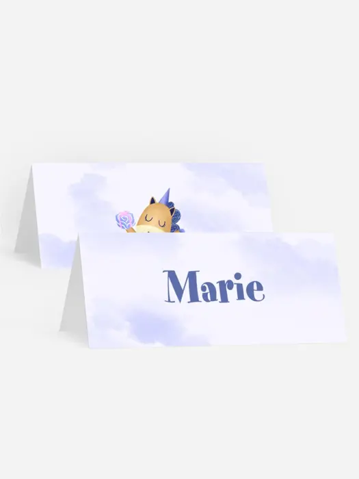 Tischkarte Geburtstag  Magisches Geschenk