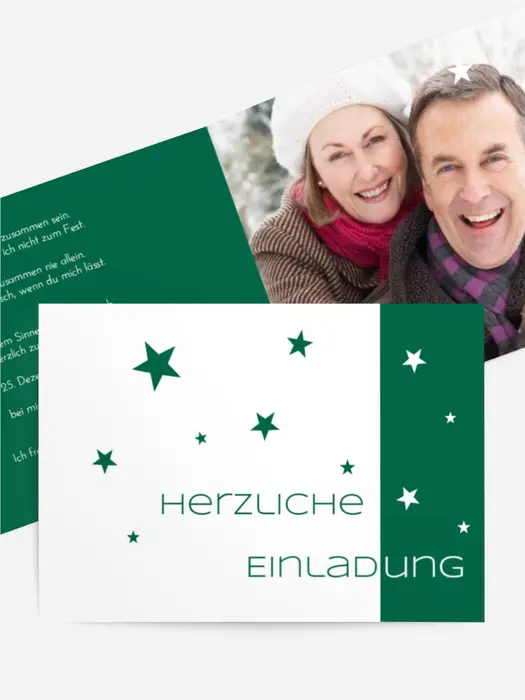 Einladung zu Weihnachtsfeier Privat Classic Stars Einladung zu Weihnachtsfeier Privat Classic Stars