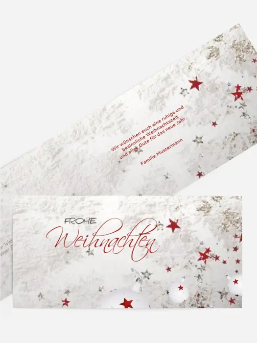 Weihnachtskarte Privat Sternenstaub Weihnachtskarte Privat Sternenstaub