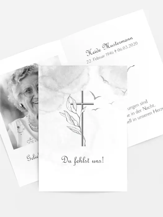 Sterbebildkarte Christus Kreuz Sterbebildkarte Christus Kreuz