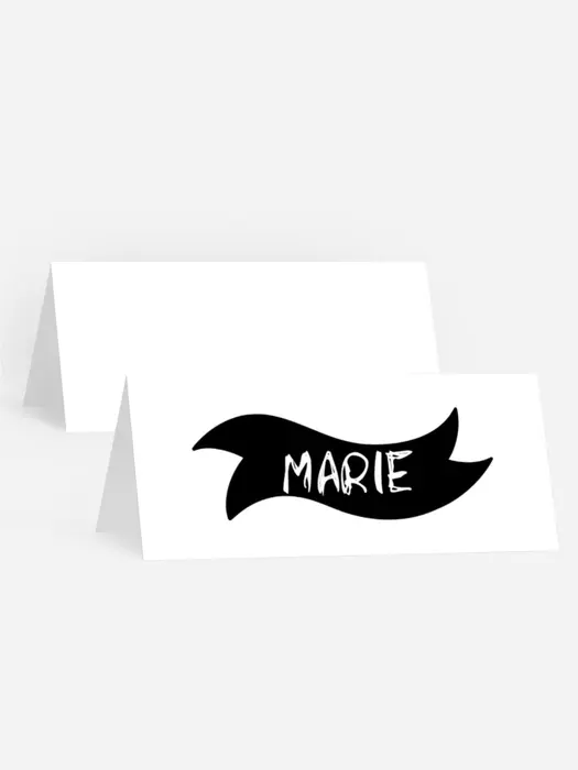 Tischkarte Geburtstag Stilvolle Schriftart Tischkarte Geburtstag Stilvolle Schriftart